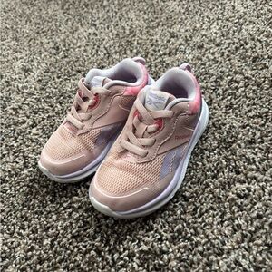 Reebok Kids Blush and White Sneakers